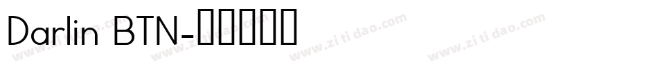 Darlin BTN字体转换